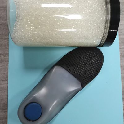 55A-74D कठोरता TPU कच्चा माल मूल रंग बदलें रंग रिबाउंड पहनने का प्रतिरोध