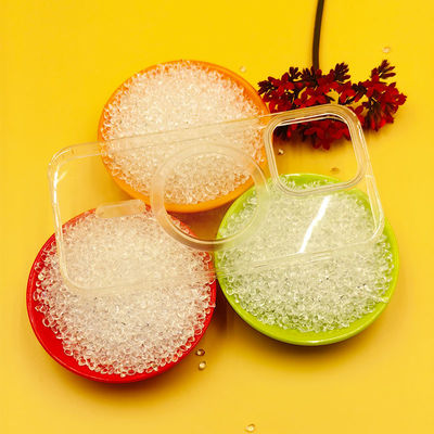 65A पॉलीएथर टीपीयू पेलेट्स प्लास्टिक पॉलिमर ग्रेन्युल सुपर अच्छा भौतिक समृद्धि