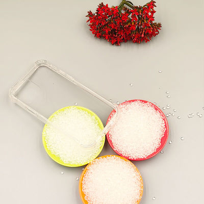 इंजेक्शन मोल्डिंग के लिए 90A कठोरता के साथ तेल और पानी प्रतिरोधक पारदर्शी पॉलीईथर TPU