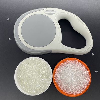 इंजेक्शन मोल्डिंग के लिए 90A कठोरता के साथ तेल और पानी प्रतिरोधक पारदर्शी पॉलीईथर TPU